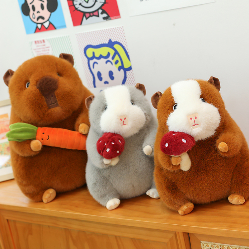 荷兰猪玩偶毛绒玩具水豚公仔