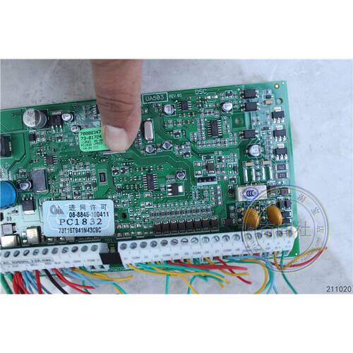 拆机二手泰科DSC八防区PC1832主机主控板扩展模块 PC5108实图现货