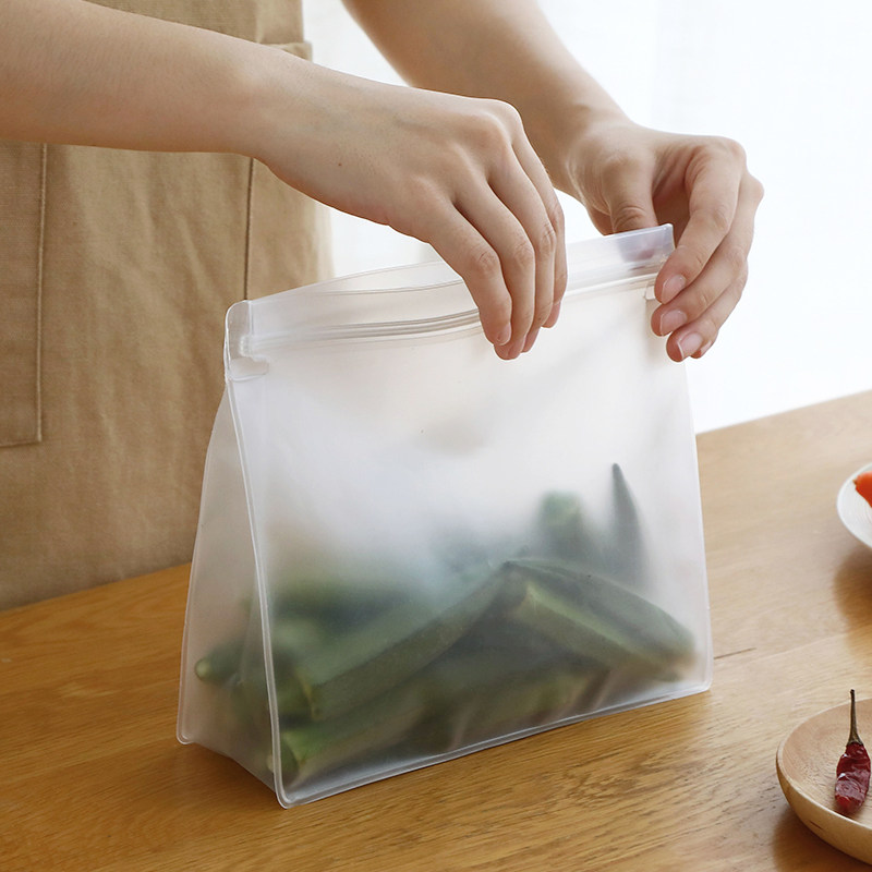 保鲜袋密封袋冷冻专用滑锁袋拉链式闪自封袋封口袋家用冰箱食品袋