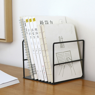 2个装 书本收纳置物书立简约书柜办公室桌面书档书立架阅读书靠