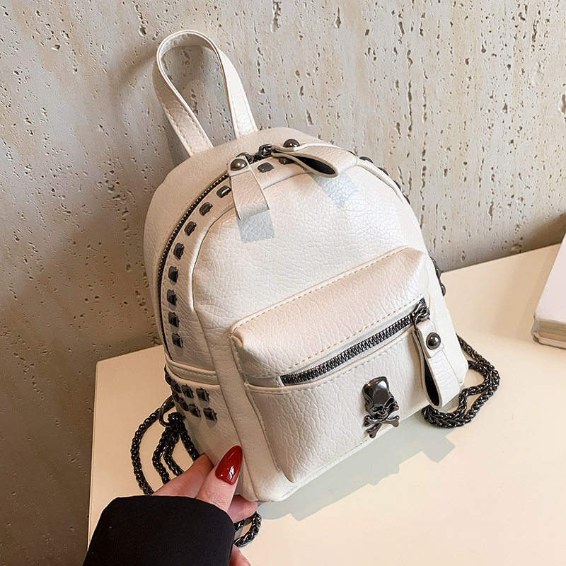 高级质感酷女孩时尚小背包