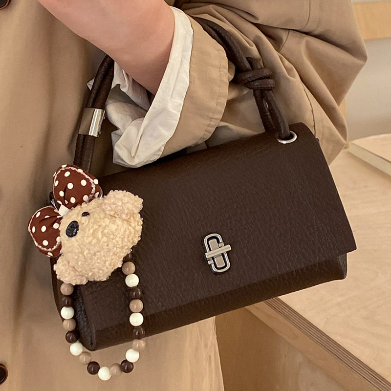 小众高级感手拎小包包女包2025新款百搭通勤小方包复古单肩斜挎包,箱包皮具/热销女包/男包,小方包,淘宝优惠券,粉丝福利购,淘宝优惠卷