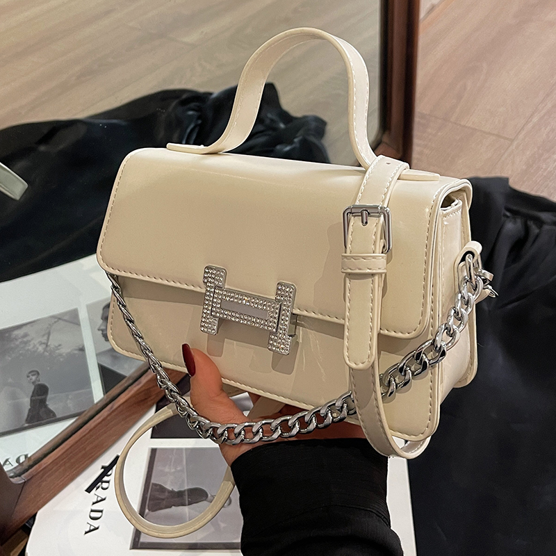 高级质感洋气手拎小方包