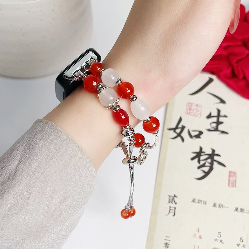 复古星月手链腕带适用华为手环