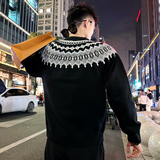 MC219/P88控128高品质插肩袖民族风毛衣针织打底衫男3，男装T恤，电商A256