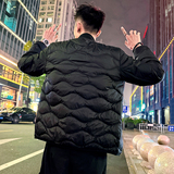 A202/P138控178标90绒棒球领行线羽绒内胆排骨服外套上衣男2，女装短外套，电商A256