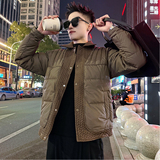 A213/P135控175翻领麦穗纹皮棉衣上衣翻领外套男4，男装棉衣，电商A256