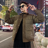 A213/P135控175翻领麦穗纹皮棉衣上衣翻领外套男1，男装棉衣，电商A256