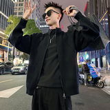 MC196/特P88控128简约高品质网红立领外套针织开衫毛衣男2，男装针织衫/毛衣，电商A256
