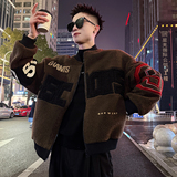 A228/P198控268毛巾绣印花颗粒绒外套4，女装短外套，电商A256