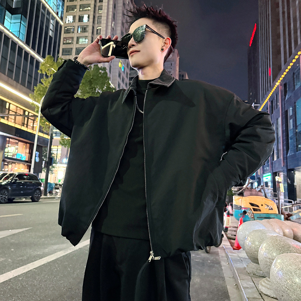 A217/P238控318轻薄极简牛仔领标90羽绒服男士上衣保暖外套1，男装羽绒服，电商A256