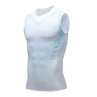 Sports vests, men's quick-drying high-elasticity tight-fitting clothes, fitness clothes, basketball, running, training sleeveless vests, sweat-absorbing T-shirts thumbnail 4