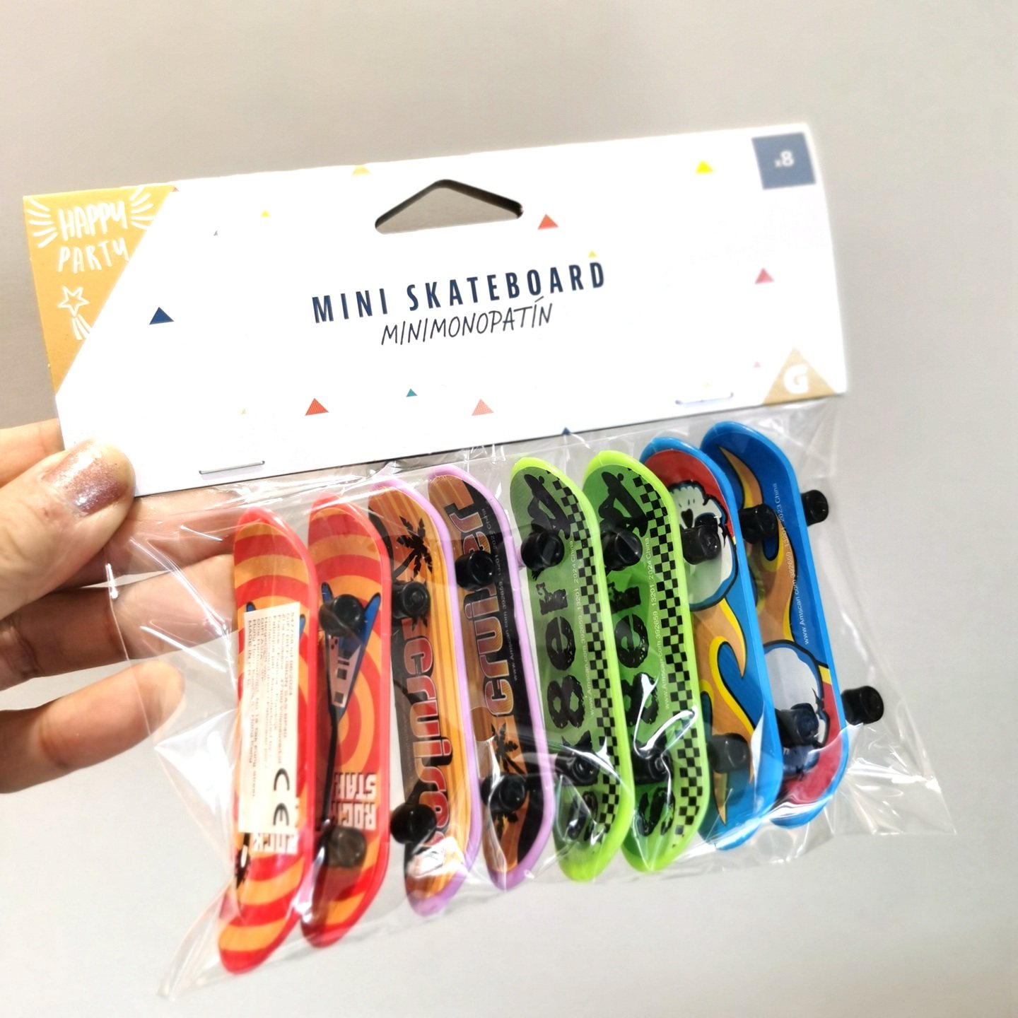 8个！外贸手指滑板车迷你桌面玩具创意儿童减压玩具鼓励礼物,玩具/童车/益智/积木/模型,儿童桌面游戏类,淘宝优惠券,粉丝福利购,淘宝优惠卷