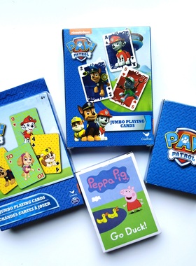 出口英国 CARDINAL动画卡通扑克牌 儿童益智游戏小纸牌亲子桌游