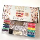 出口美国豪华字母串珠手工穿珠首饰编织材料包专注力训练益智玩具