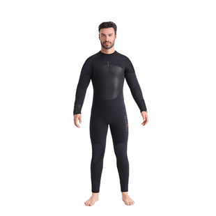 男士 连体加厚防寒冲浪服保暖自由潜潜水湿衣 7mm潜水服CR超弹长袖