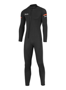 1.5/3mm潜水服男连体前开拉链帅气分体冲浪衣防寒水母衣冬泳衣