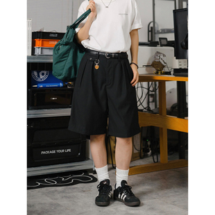 西裤 2025新款 短裤 女休闲宽松五分裤 DRINK 夏季 LIFE