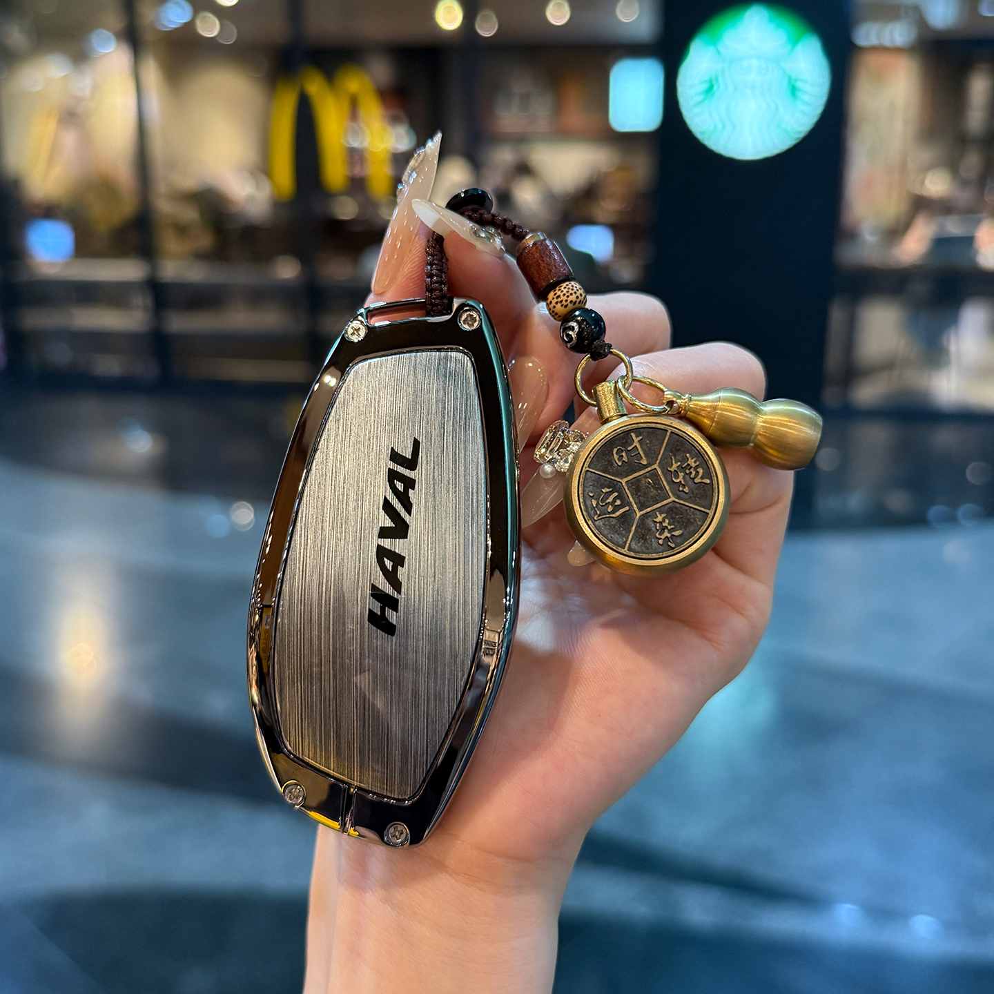 26款哈弗二代大狗钥匙套H9猛龙扣