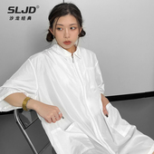 高档不沾发美发工作服发廊剪发中小工服理发宠物店防静电宽松围裙