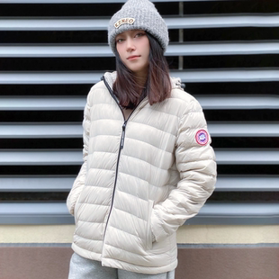 大鹅轻薄羽绒服女2025新款 抗寒保暖休闲白鸭绒连帽外套男 冬季 短款