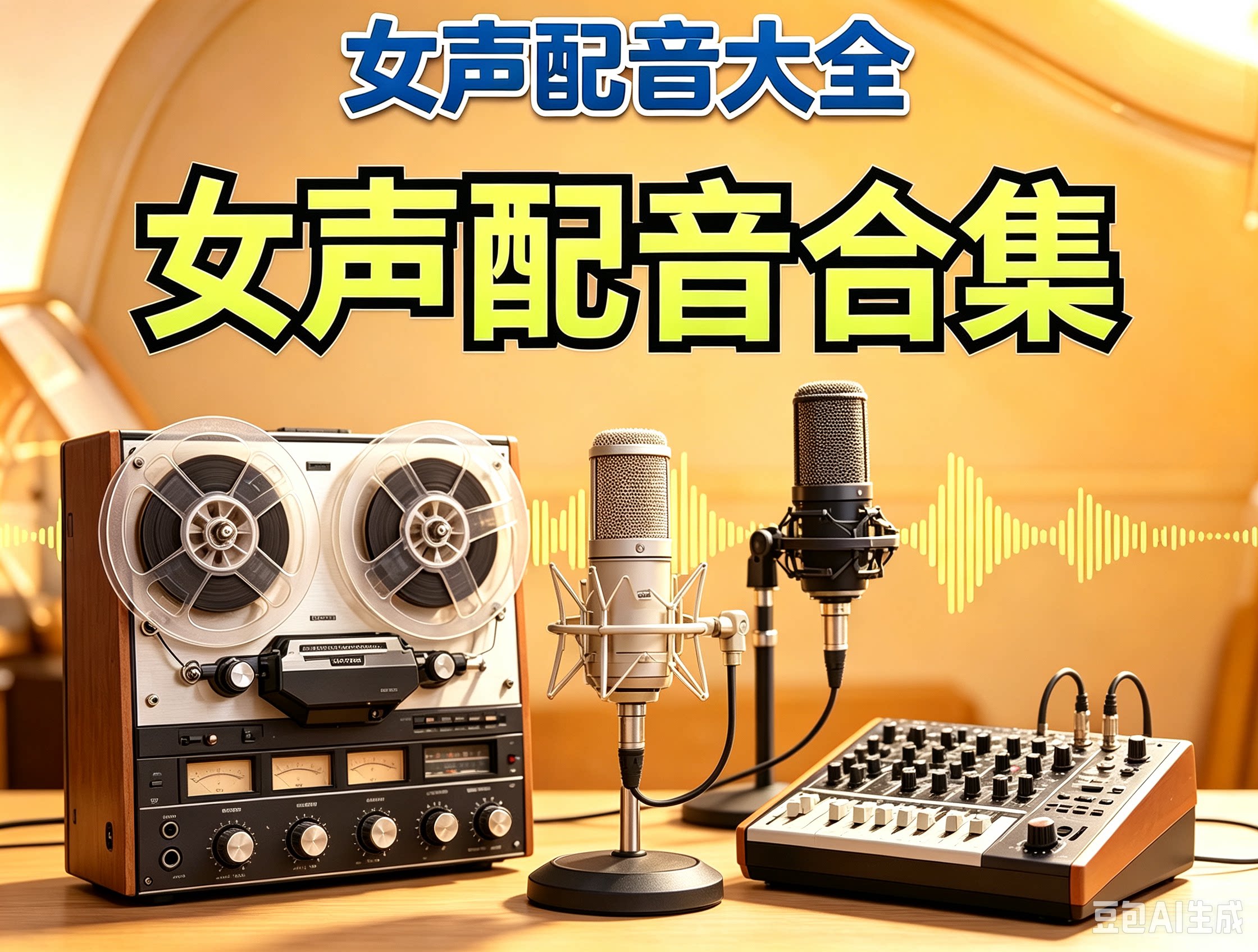 女声中文有声配音合集大全 好听刻录盘个性化服务