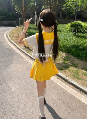 cos服黄三本水手服中间服jk