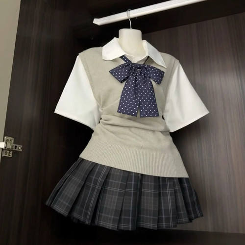 奶味樱桃jk正版制服一整套装女夏