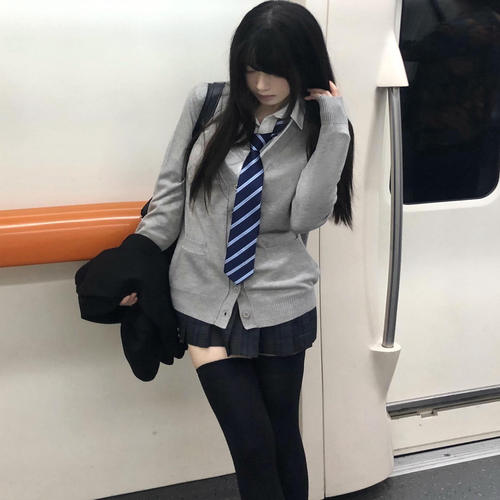 校供感针织开衫长袖上衣女套装