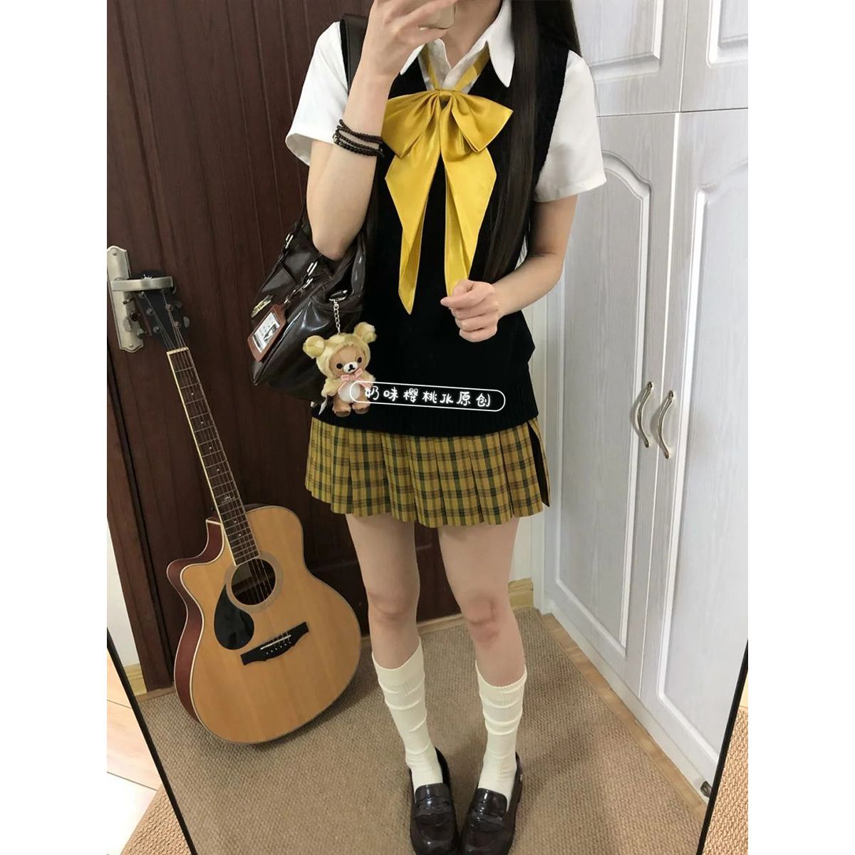 日系原创jk制服格裙一整套装女图片