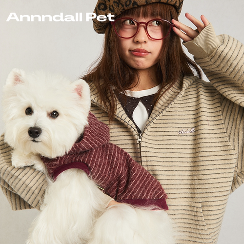 andall狗狗亲子装卫衣