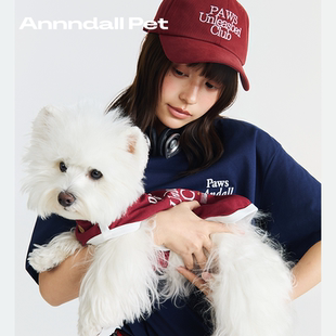 andall春夏狗狗衣服背心凉凉衣亲子装 西高地泰迪宠物衣服