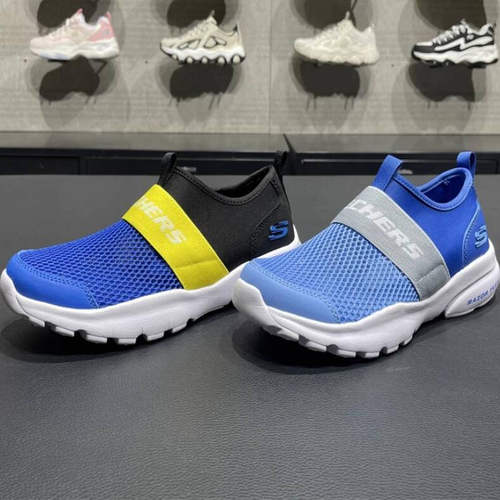 Skechers/斯凯奇新款小童运动网面透气休闲运动鞋403777N