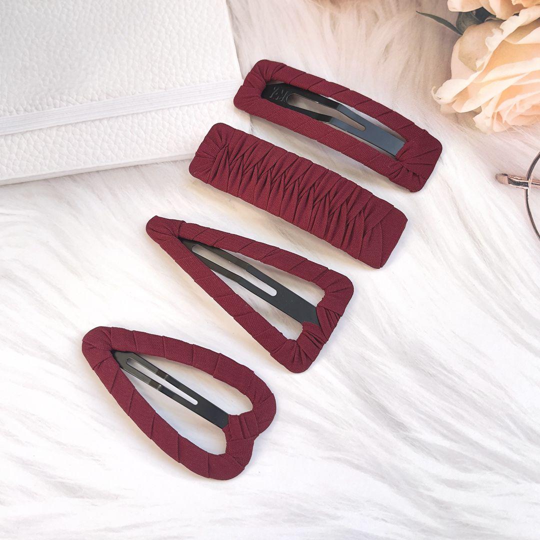 简约百搭黑色侧边发夹