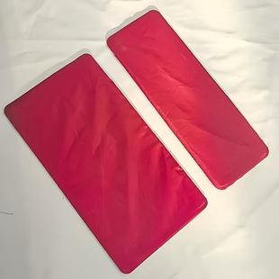 布料加大车牌套车牌罩防尘罩加厚防水布料大尺寸车牌遮罩定制文字