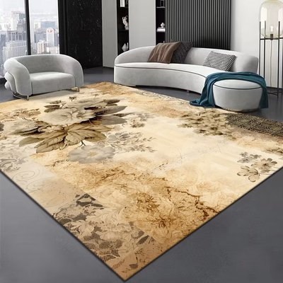 古风沙发茶几毯加厚美式客厅地毯