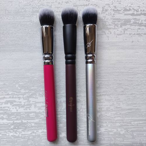 #110铜管高颜值圆头修容刷遮瑕高光苹果肌鼻梁化妆刷