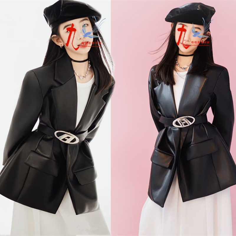 影楼拍摄女童主题写真模卡艺术照舞台走秀大赛儿童演出服比赛服装