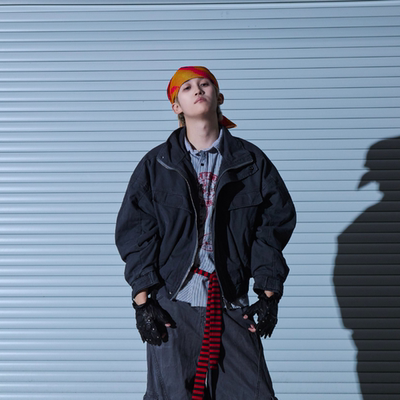 水洗质感超帅的加绒工装bomber