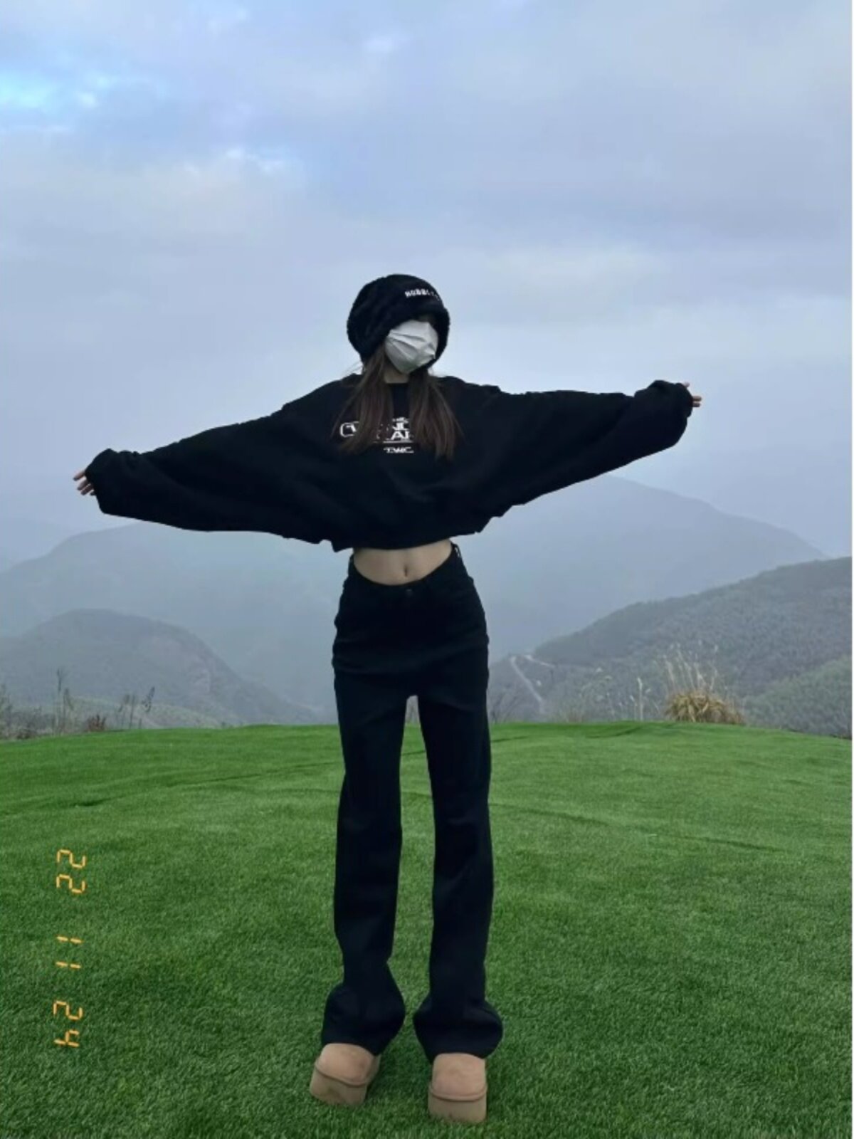 180 키가 큰 확장 버전 여성용 블랙 하이 웨이스트 스트레이트 청바지 175 엑스트라 롱 슬리밍 좁은 버전 와이드 레그 팬츠