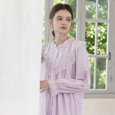 罗丝美纯棉直贡家居服女专柜正品