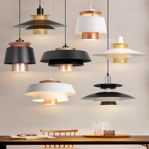 个性餐桌复古聚光烧烤店创意吊灯