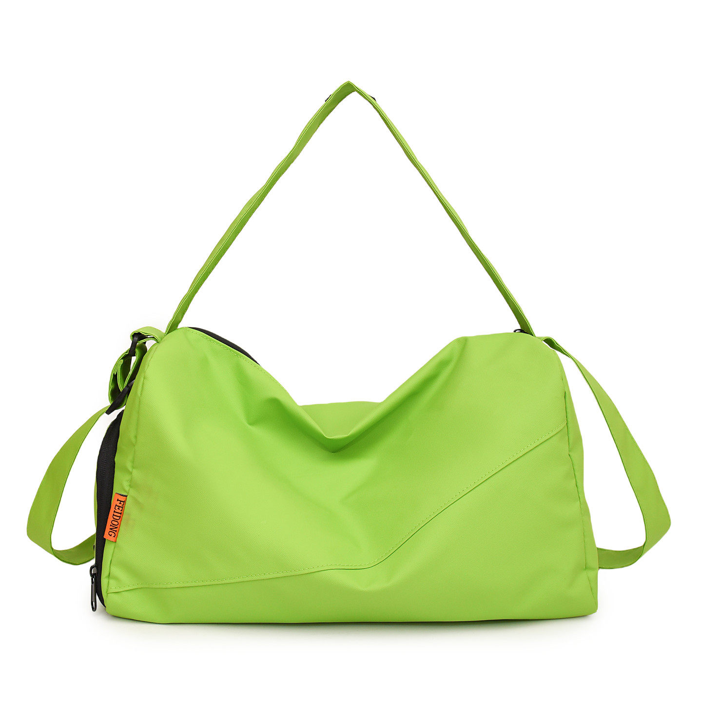 运动健身包女单肩斜挎包潮大容量旅行包男游泳包干湿分离定制LOGO