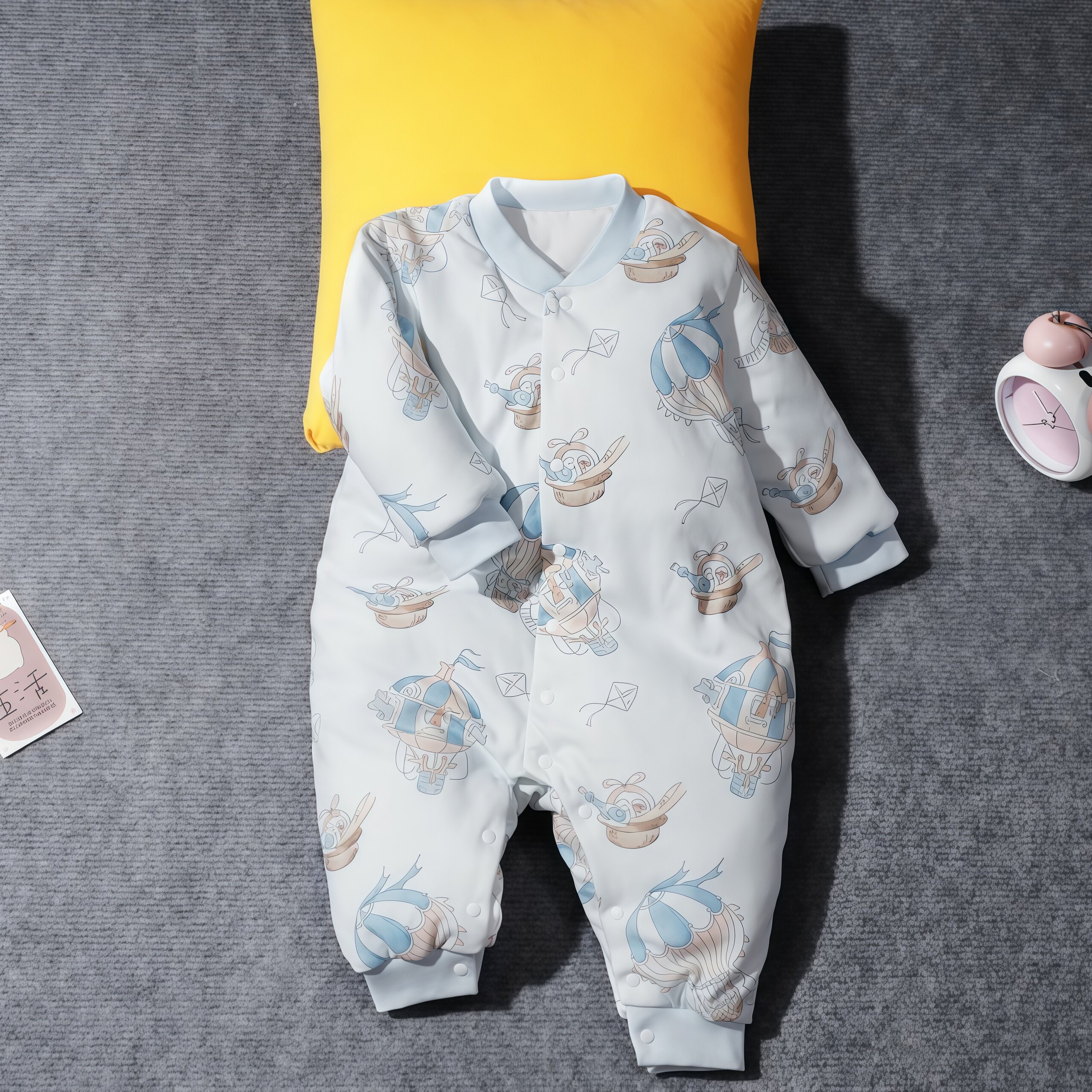 农家手工蚕丝棉袄宝宝爬爬服