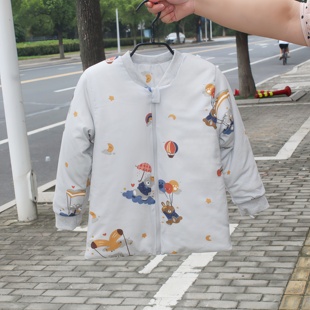 内胆可拆洗男生女生桑蚕丝保暖棉袄夹袄内穿羽绒内胆校服里棉袄