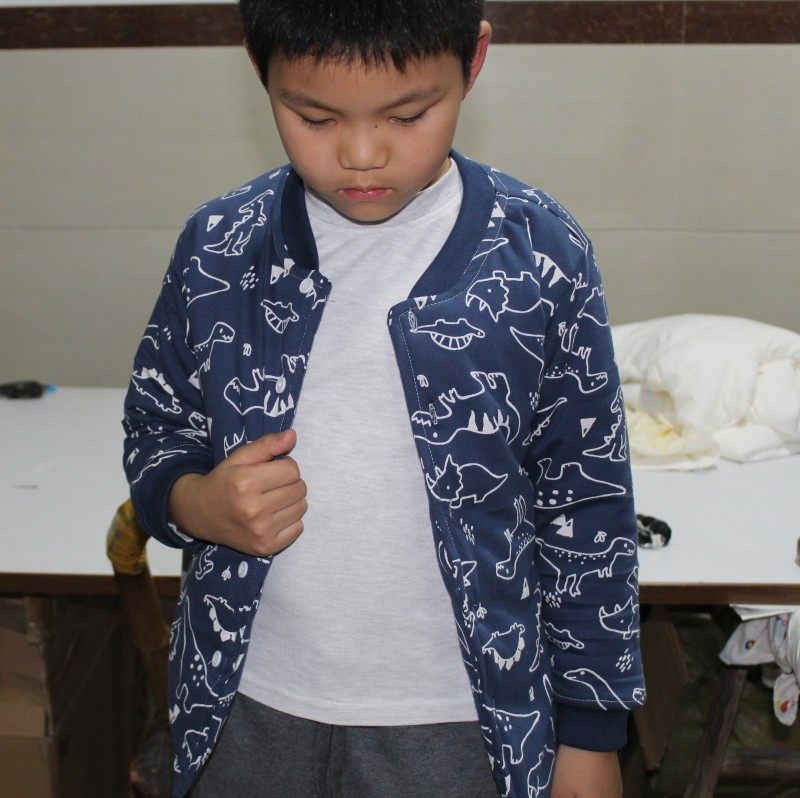 男孩棉袄男孩女孩冬天校服内棉衣