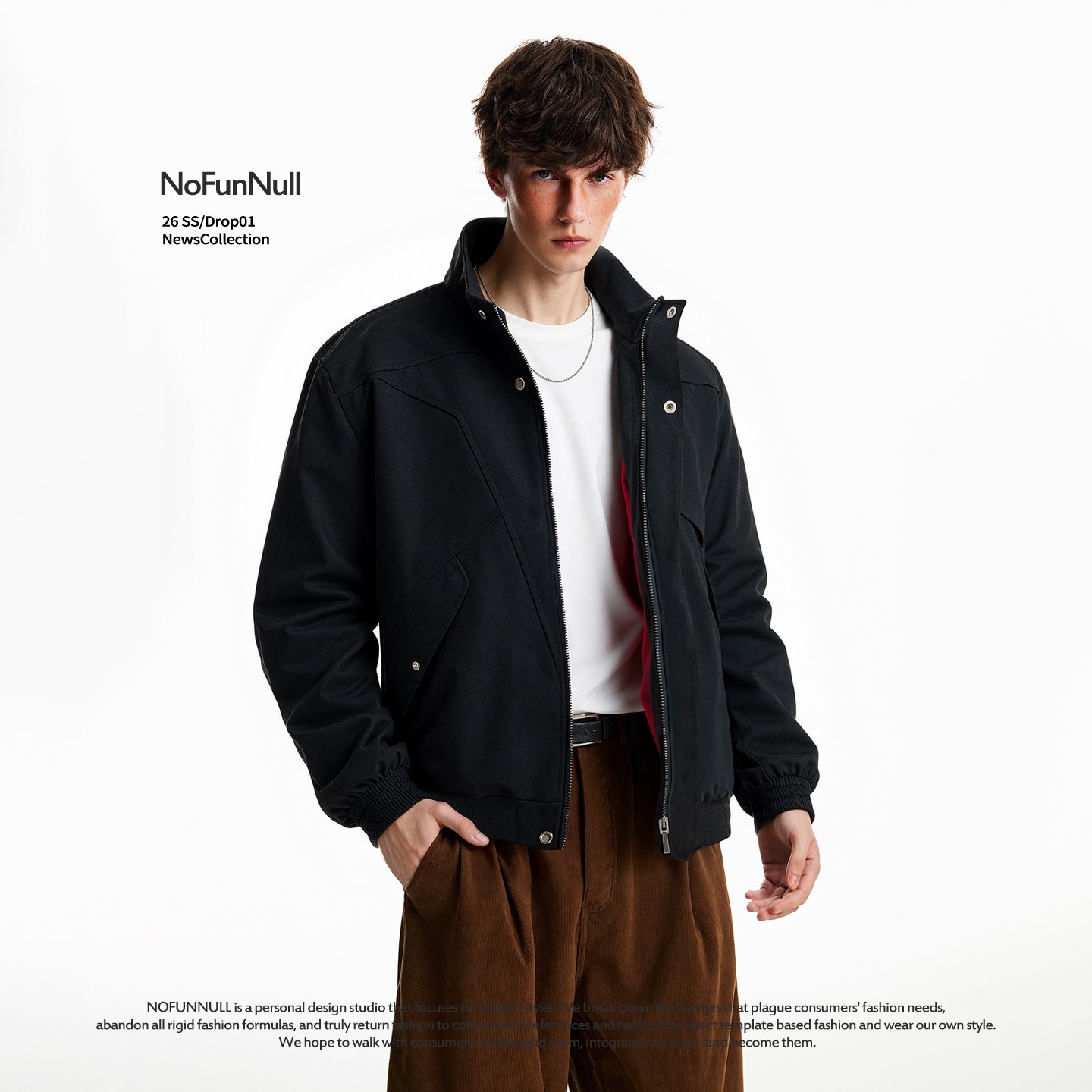 NOFUNNULL 美式仿麂皮加厚短宽廓形棉衣冬季男女保暖垫肩宽松棉服,男装,棉衣,淘宝优惠券,粉丝福利购,淘宝优惠卷