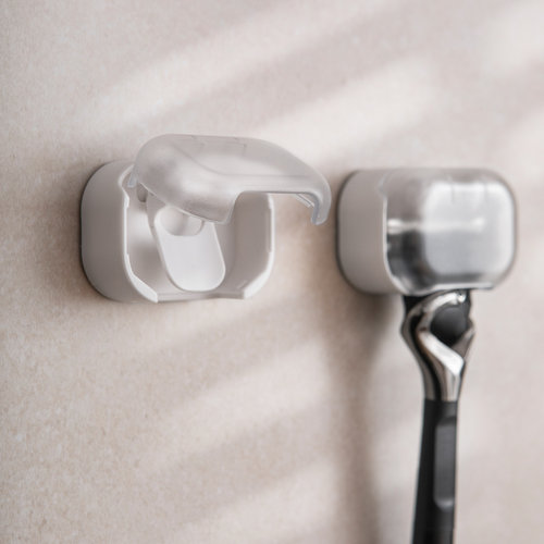 免打孔壁挂式剃须刀收纳架