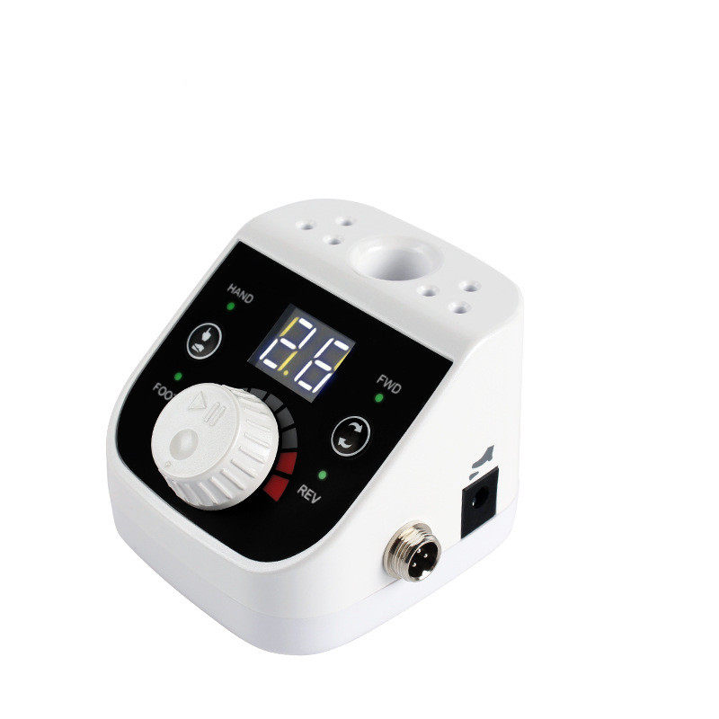 无碳刷打磨机美甲工具卸甲刻磨35000转静音手柄抛光去死皮套装