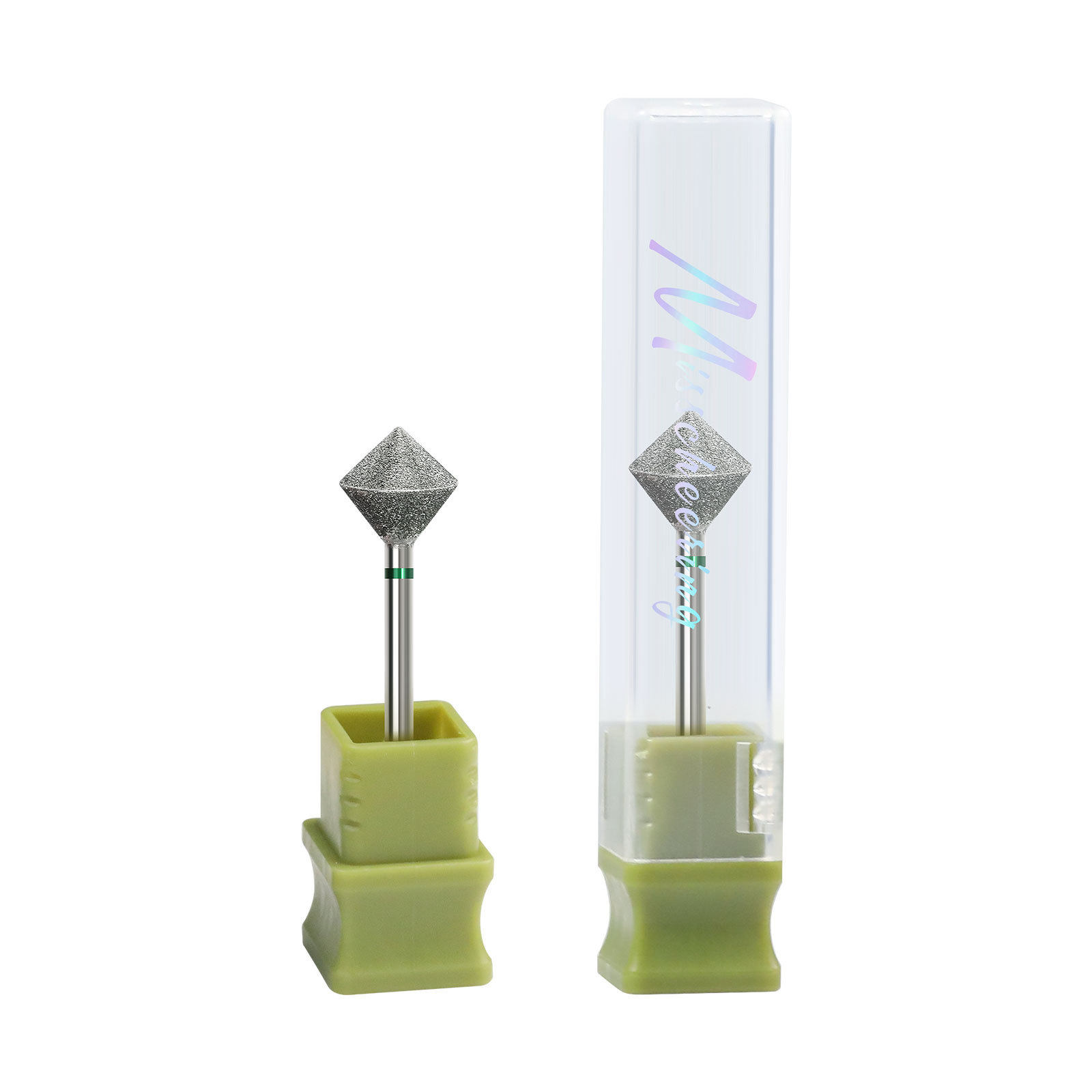 美甲金刚砂菱形打磨头C弧度磨石金刚砂磨脚修甲打磨工具用品